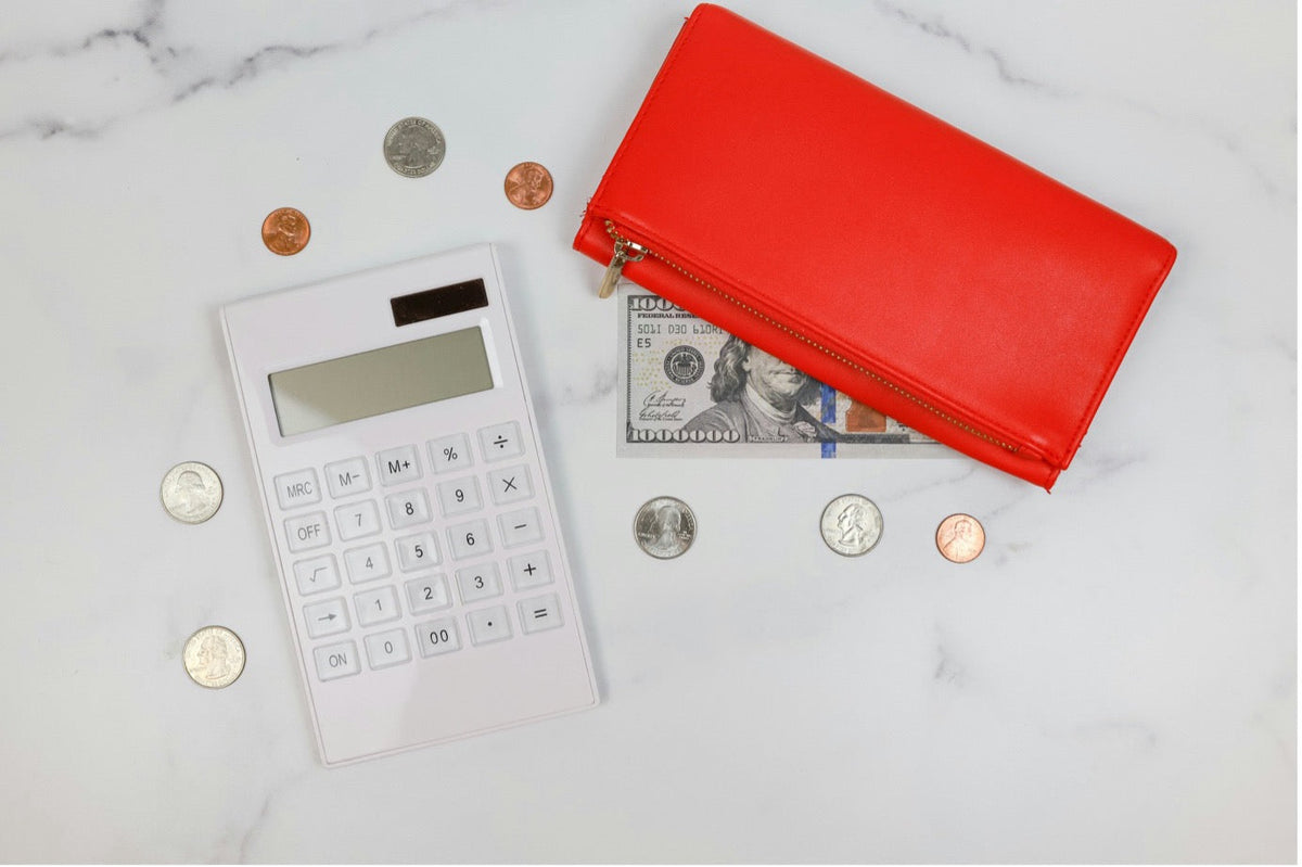 picture of money and a calculator
