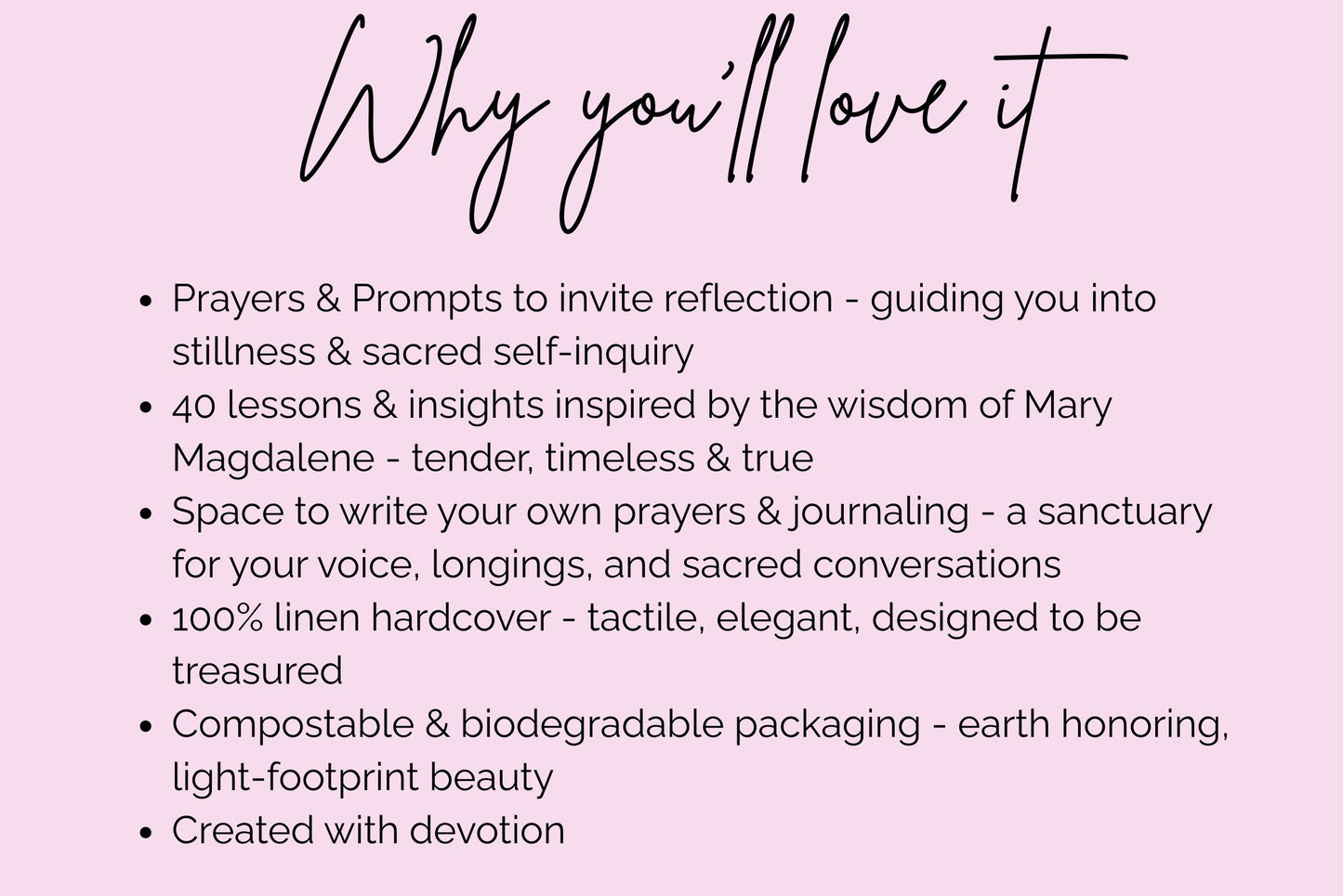 The Mary Magdalene Way A Sacred Prayer Journal