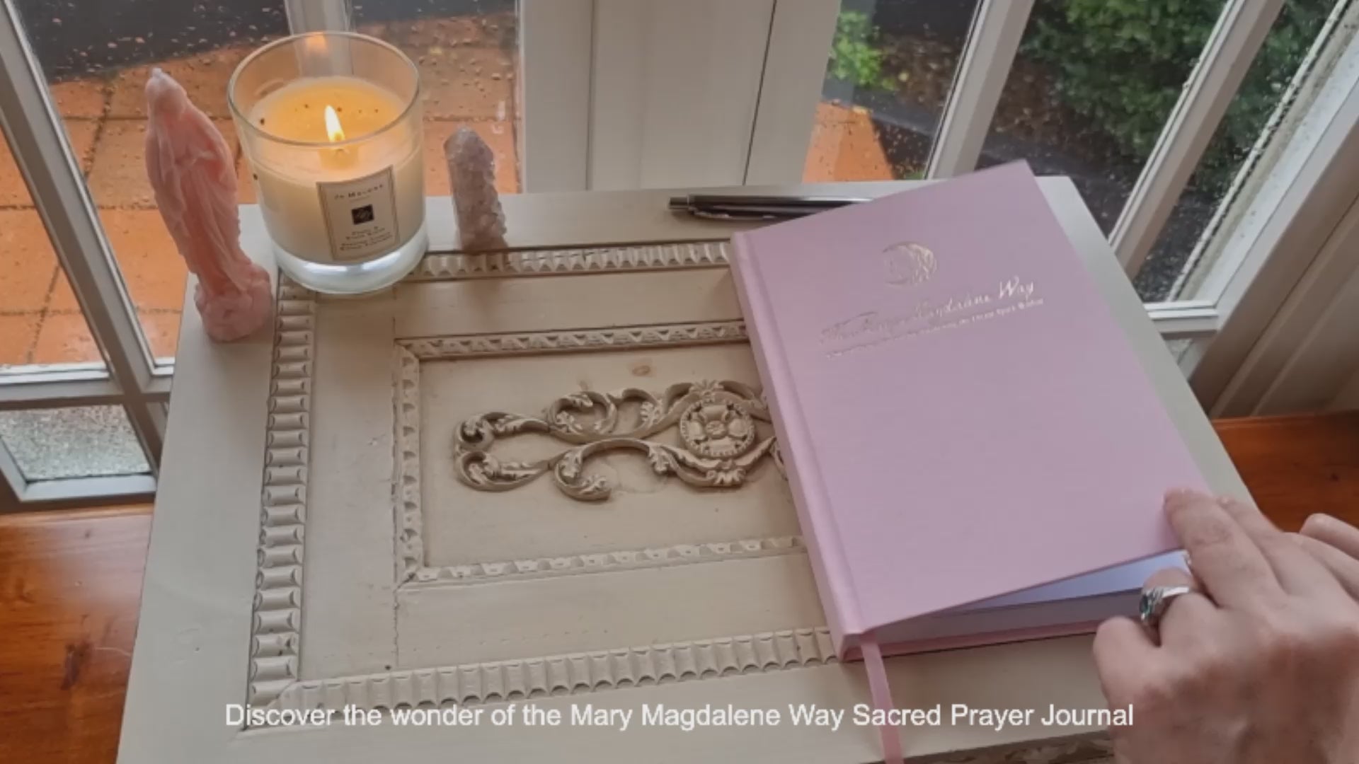 Load video: The Mary Magdalene Way - A Sacred Prayer Journal